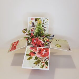 Kartka na Boże Narodzenie- pop-up box
